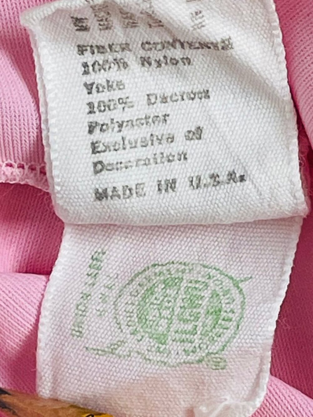 Vtg JC Penney Gaymode Nightgown Sz M Pink Sleeveless Mod Glam Princess Peach - Picture 7 of 7